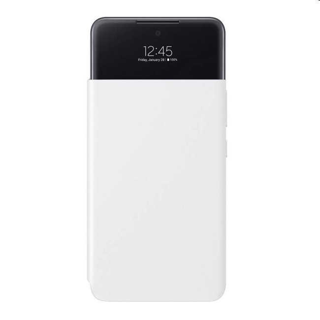 Puzdro S View Cover pre Samsung Galaxy A53 5G, white