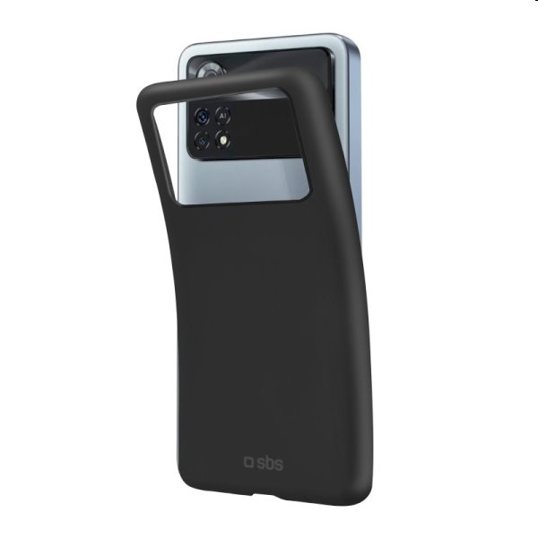 Zadný kryt SBS Sensity pre Xiaomi Poco X4 Pro, čierna Zadný kryt SBS Sensity pre Xiaomi Poco X4 Pro, čierna
