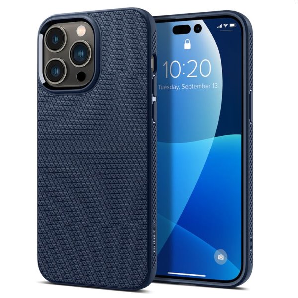 Puzdro Spigen Liquid Air pre Apple iPhone 14 Pro, modré Puzdro Spigen Liquid Air pre Apple iPhone 14 Pro, modré