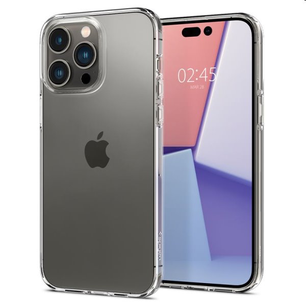 E-shop Zadný kryt Zadný kryt Spigen Liquid Crystal Glitter pre Apple iPhone 14 Pro, transparentná ACS04953