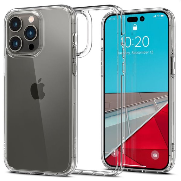 Zadný kryt Spigen Ultra Hybrid pre Apple iPhone 14 Pro Max, transparentná Zadný kryt Spigen Ultra Hybrid pre Apple iPhone 14 Pro Max, transparentná