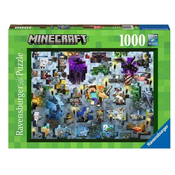 Puzzle Minecraft Mobs 1000 pcs