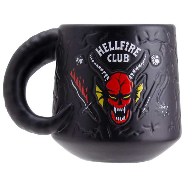 E-shop Šálka Hellfire Club Demon Embossed (Stranger Things)