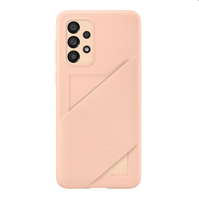 Zadný kryt Card Slot Cover pre Samsung Galaxy A23, broskyňová