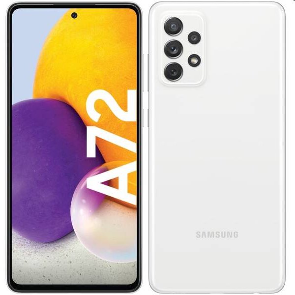 Samsung Galaxy A72, 6/128GB, Awesome White, Trieda A - použité, záruka 12 mesiacov Samsung Galaxy A72, 6/128GB, Awesome White, Trieda A - použité, záruka 12 mesiacov