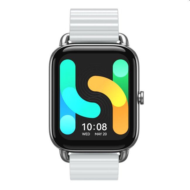 Smart hodinky Haylou RS4 Plus, strieborné