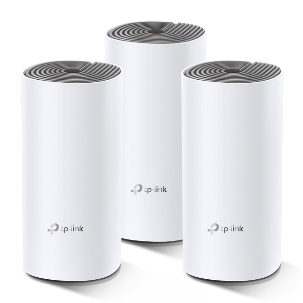 TP-Link AC1200 sieťový Wi-Fi systém pre celú domácnosť Deco E4 (3-balenie)