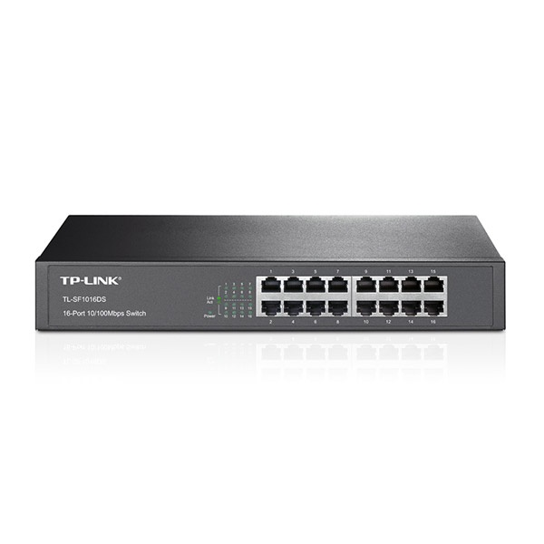 E-shop TP-Link TL-SF1016DS, 16 portov Rack switch TL-SF1016DS