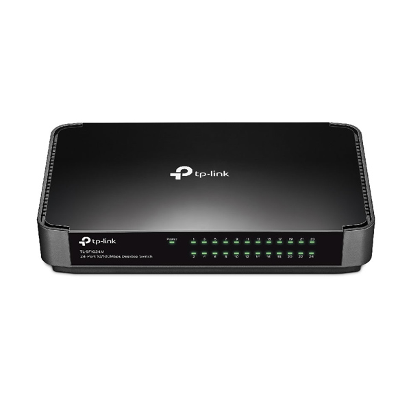 TP-Link TL-SF1024M, 24 sieťový switch stolný TL-SF1024M