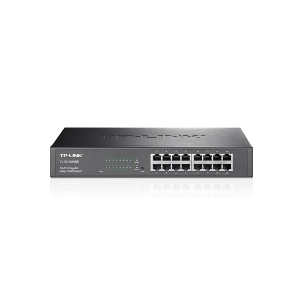 TP-Link TL-SG1016DE 16 Portov gigabitový inteligentný sieťový switch TL-SG1016DE