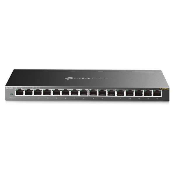 TP-Link TL-SG116E, 16 port, Desktop Switch