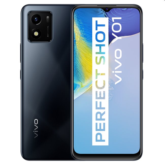 Vivo Y01 3+32 GB Cierny