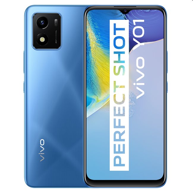 Vivo Y01, 3/32GB, zafírová modrá