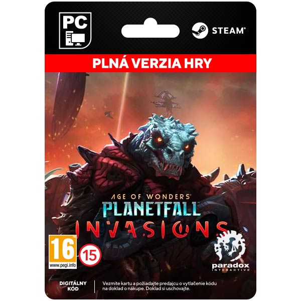 E-shop Age of Wonders: Planetfall - Invasions [Steam]