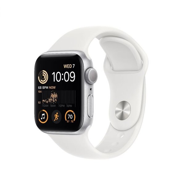 Apple Watch SE GPS, 40mm Silver Aluminium Case, Trieda B - použité, záruka 12 mesiacov