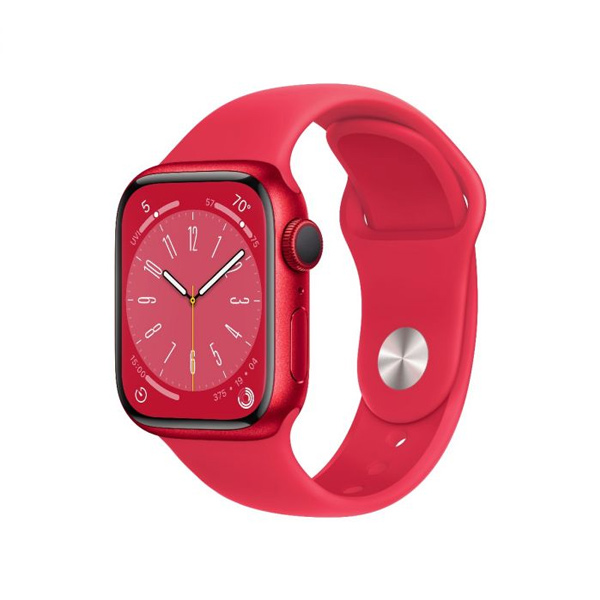 Apple Watch Series 8 GPS 41mm (PRODUCT)RED Aluminium Case with (PRODUCT)RED Sport Band