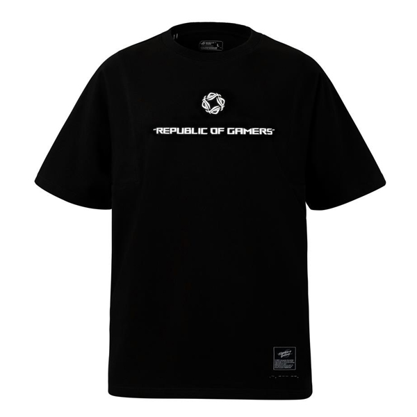 ASUS tričko ROG Kamon L-Sleeve, čierne, veľ. 2XL 90GC00N0-BST040