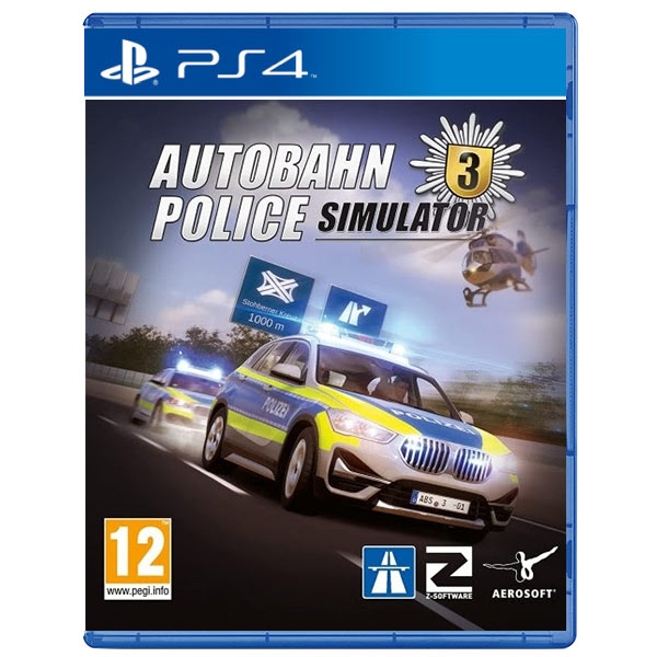 Autobahn: Police Simulator 3 [PS4] - BAZÁR (použitý tovar) vykup
