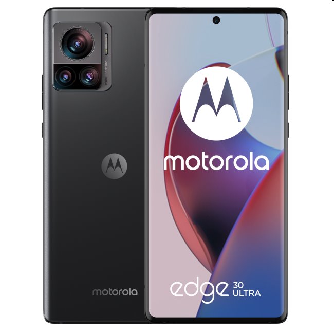 Motorola Edge 30 Ultra, 12/256GB, Interstellar Black, Trieda A - použité, záruka 12 mesiacov
