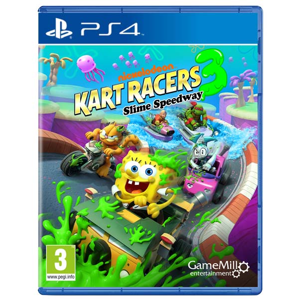 Nickelodeon Kart Racers 3 - Slime Speedway [PS4] - BAZÁR (použitý tovar)