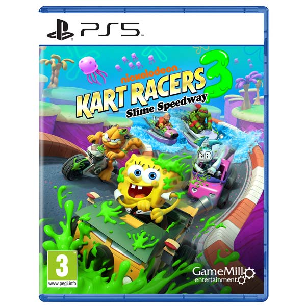 Nickelodeon Kart Racers 3 - Slime Speedway [PS5] - BAZÁR (použitý tovar)