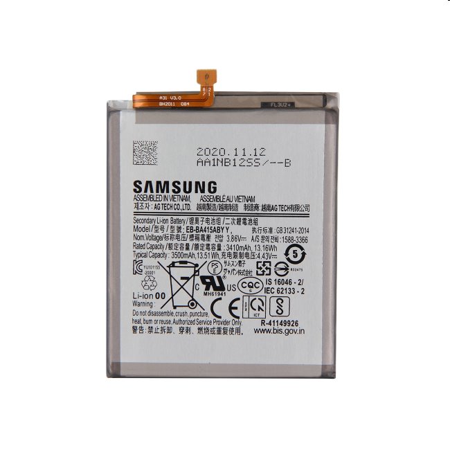 Originálna batéria pre Samsung Galaxy A41 (3500mAh) EB-BA415ABY