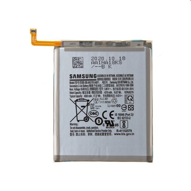 Originálna batéria pre Samsung Galaxy S20 FE, Galaxy S20 FE 5G, Galaxy A52, Galaxy A52 5G a Galaxy A52s 5G (4500mAh) Originálna batéria pre Samsung Galaxy S20 FE, Galaxy S20 FE 5G, Galaxy A52, Galaxy A52 5G a Galaxy A52s 5G (4500mAh)