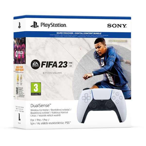 PlayStation 5 DualSense Wireless Controller + FIFA 23 CZ