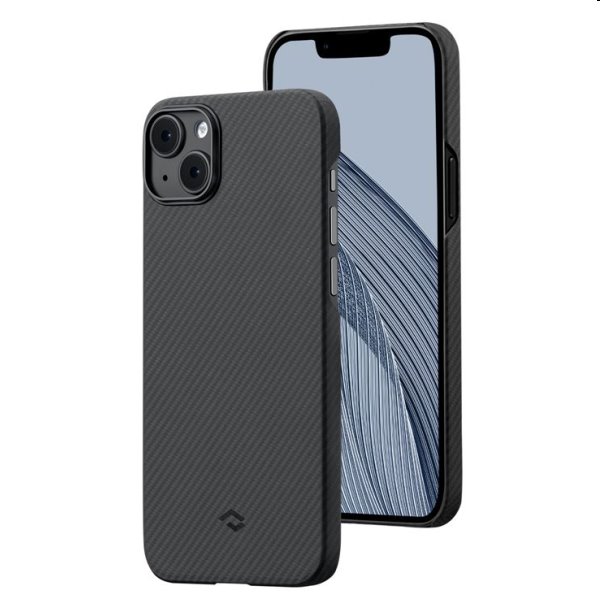 Puzdro Pitaka MagEZ 3 600D pre Apple iPhone 14, čierne/šedé