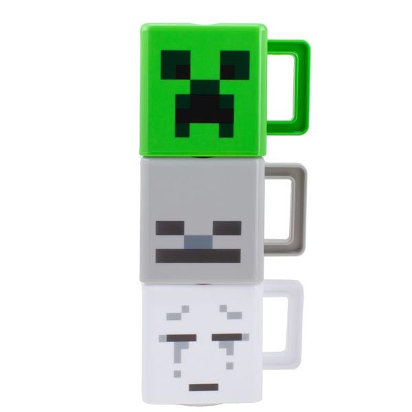 Šálky Minecraft Stacking Mugs x3 PP9459MCF