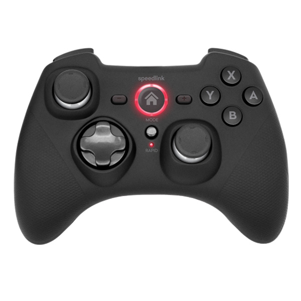 Speedlink RAIT Bluetooth Gamepad pre Nintendo Switch, Rubber Black SL-330402-RRBK