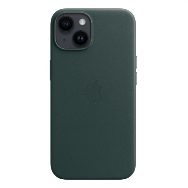 Apple iPhone 14 Leather Case with MagSafe, forest green MPP53ZM/A