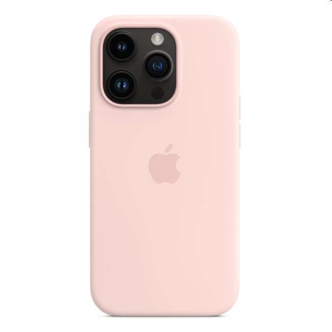 Apple iPhone 14 Pro Silicone Case with MagSafe, chalk pink MPTH3ZM/A