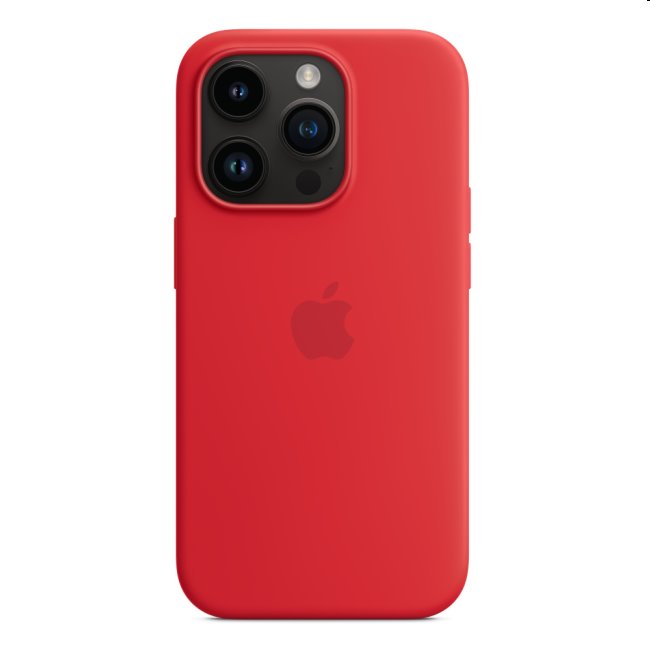 Apple iPhone 14 Pro Silicone Case with MagSafe, (PRODUCT)RED MPTG3ZM/A