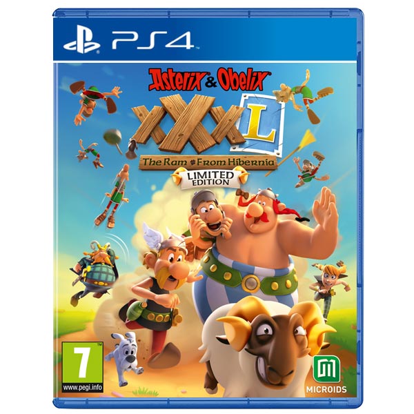 E-shop Asterix & Obelix XXXL: The Ram from Hibernia (Limited Edition) PS4