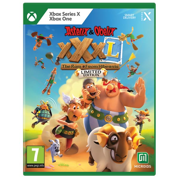 Asterix & Obelix XXXL: The Ram from Hibernia (Limited Edition) [XBOX Series X] - BAZÁR (použitý tovar)