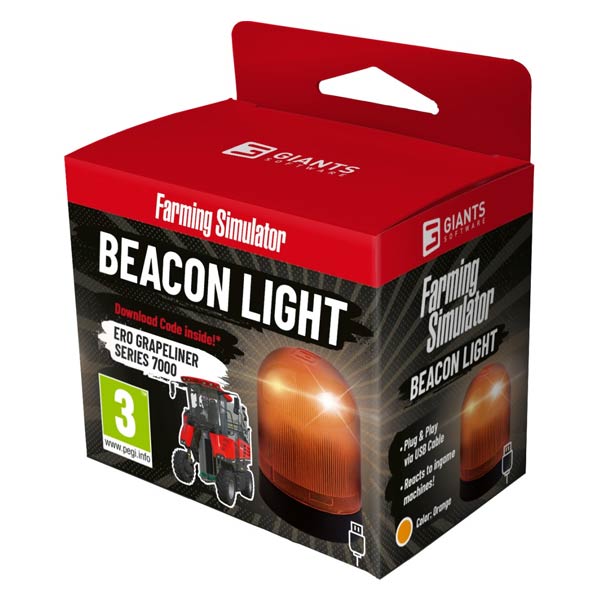 Farming Simulator 22 Beacon Light + ERO Grapeliner Series 7000 PC CIAB