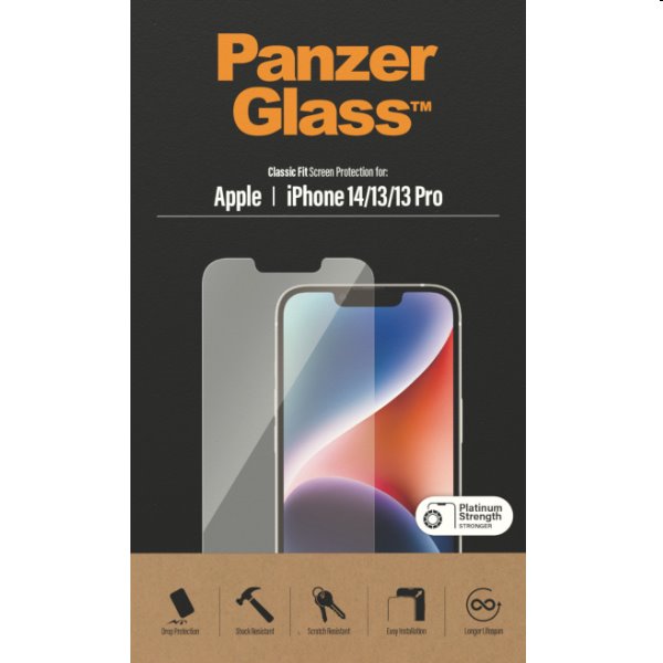 E-shop Ochranné sklo PanzerGlass AB pre Apple iPhone 14, 13, 13 Pro 2767