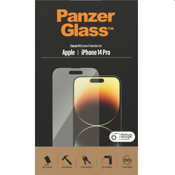 Ochranné sklo PanzerGlass AB pre Apple iPhone 14 Pro
