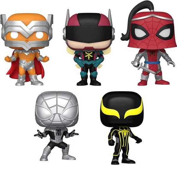 POP! 5 Pack Spider Man (Marvel) Special Edition