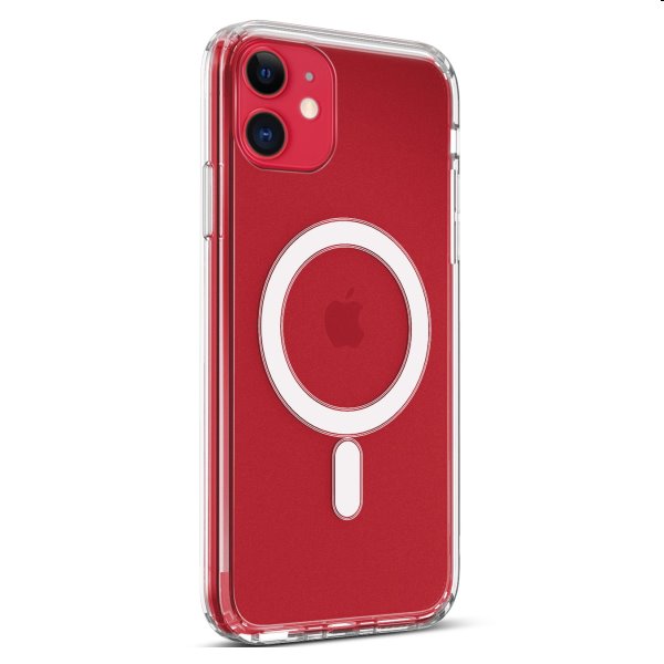 Puzdro ER Case Ice Snap s MagSafe pre Apple iPhone 11, transparentné