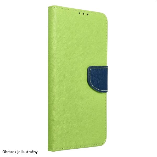 Knižkové puzdro FANCY Book pre Samsung Galaxy A33 5G, zelená/modrá
