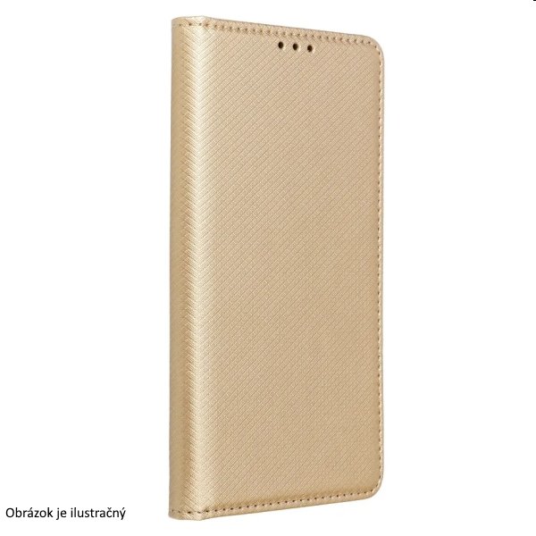 Puzdro Smart Case Book pre Samsung Galaxy A33, zlaté TEL142871