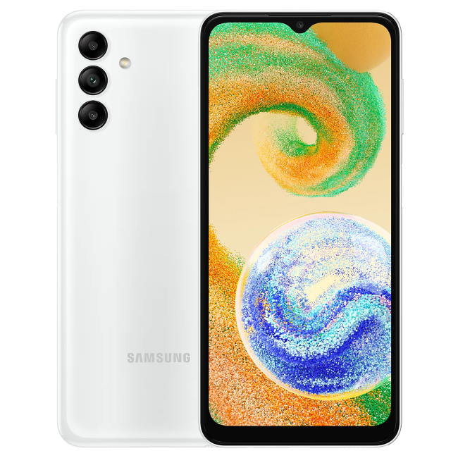 Samsung Galaxy A04s, 332GB, white SM-A047FZWUEUE