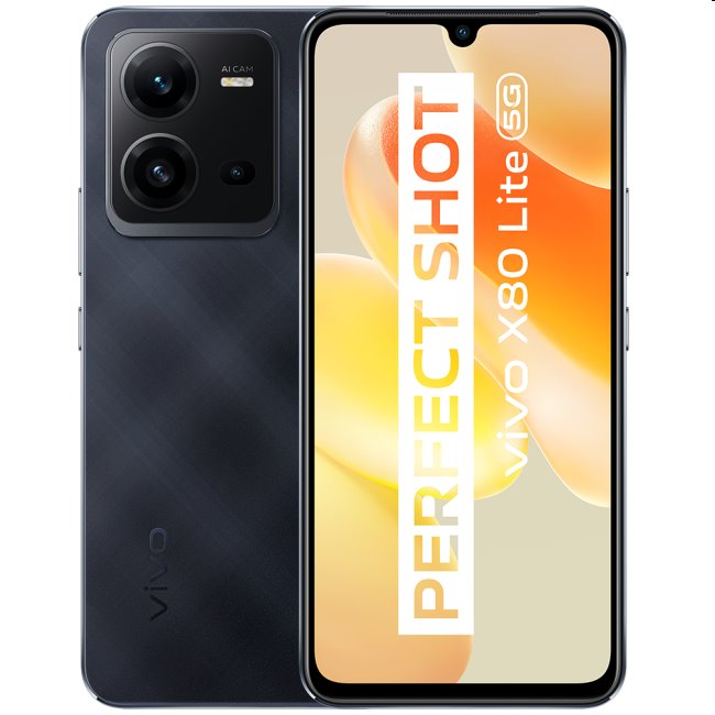 Vivo X80 Lite 5G, 8256GB, diamond black 5662254