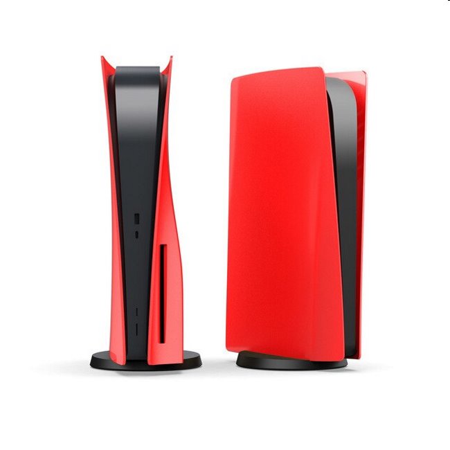 iPega náhradný kryt pre Playstation 5 s mechanikou, bright red PG-0582E