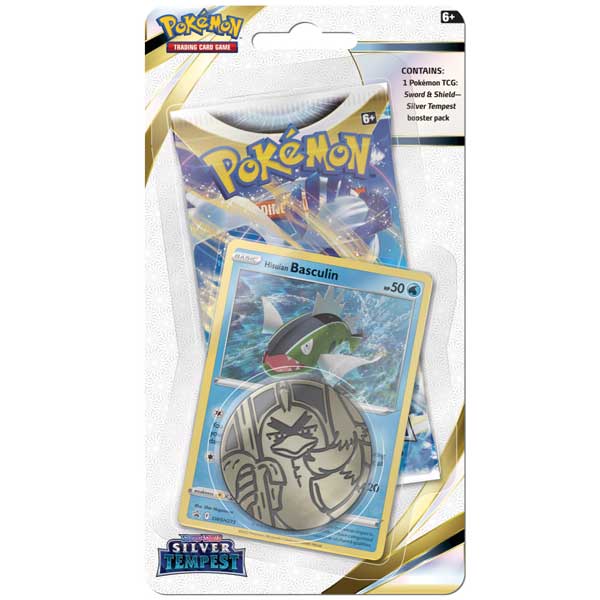 E-shop Kartová hra Pokémon TCG Sword & Shield 12 Silver Tempest Checklane Blister Basculin