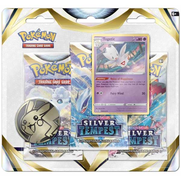 Kartová hra Pokémon TCG Sword & Shield 12 Silver Tempest 3 pack Blister Togetic (Pokémon) Kartová hra Pokémon TCG Sword & Shield 12 Silver Tempest 3 pack Blister Togetic (Pokémon)
