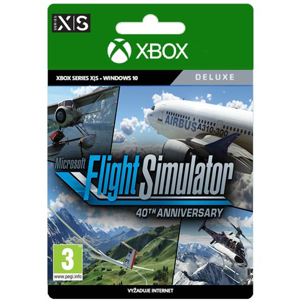 E-shop Microsoft Flight Simulator 40th Anniversary (Deluxe Edition)