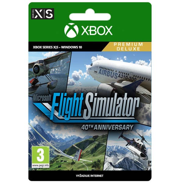 E-shop Microsoft Flight Simulator 40th Anniversary (Premium Deluxe Edition)